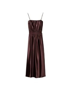MIU MIU Long satin dress