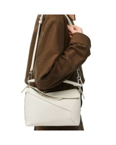 LOEWE Small Puzzle bag in soft grained calfskin