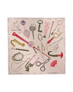 Hermès Nous Sommes Inseparables scarf 90