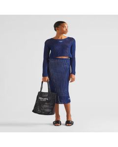 Prada Crochet tote bag
