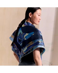 Hermès Bottes Story scarf 90