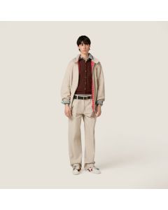 MIU MIU Panama cotton pants