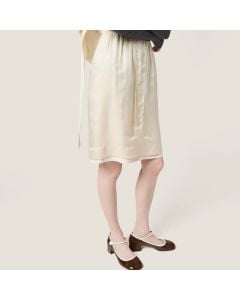 MIU MIU Two-tone patent leather Mary Jane pumps