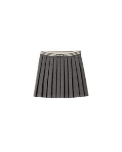 MIU MIU Wool and cashmere skirt