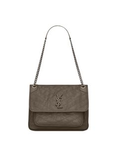 YSL NIKI MEDIUM IN VINTAGE LEATHER