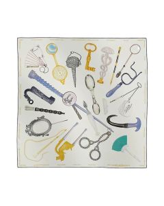 Hermès Nous Sommes Inseparables scarf 90