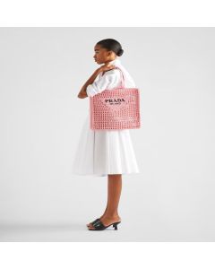 Prada Crochet tote bag
