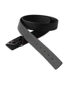 Prada Reversible Saffiano leather belt strap