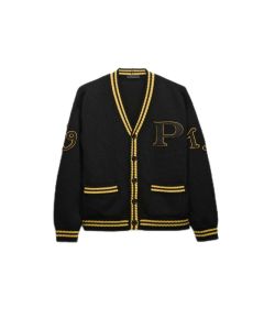 Prada Wool and cashmere cardigan with patches