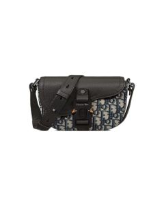 Dior Mini Saddle Messenger Bag with Flap