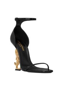 YSL OPYUM Sandals in patent leather