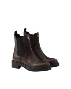 Prada Leather Chelsea boots