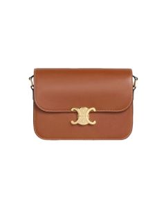 Celine CLASSIQUE TRIOMPHE BAG in Natural Calfskin