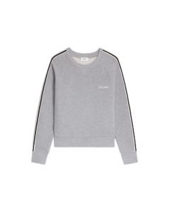 celine sweatshirt in cotton fleece