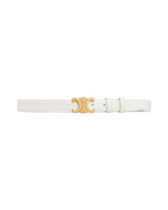 Celine Medium Triomphe Belt in Taurillon Leather