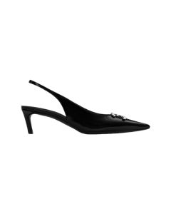 CELINE ALMA TRIOMPHE SLINGBACK in GLOSSY CALFSKIN