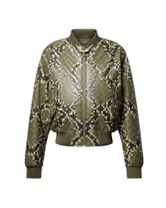 LV Graphic Leather Bomber