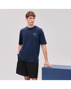 Hermès "H Puzzle" t-shirt with leather detail