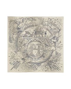 Hermès Please Hold The Line scarf 90