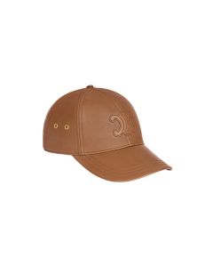 Celine Triomphe baseball cap in lambskin