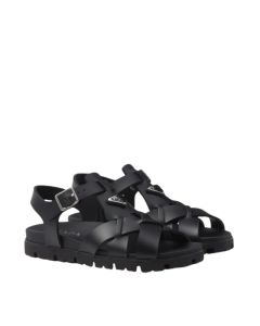 Prada Crisscross rubber sandals