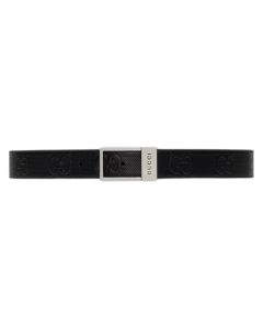 Gucci GG belt with rectangular buckle