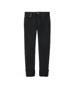 Gucci Denim pant with Web