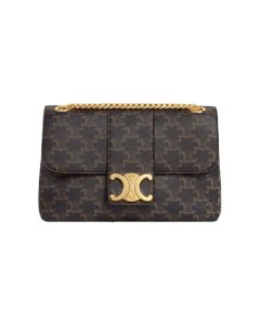 MEDIUM CELINE VICTOIRE BAG IN TRIOMPHE CANVAS