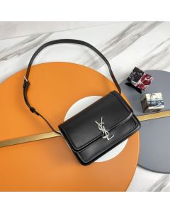 YSL SOLFERINO MEDIUM SATCHEL IN SMOOTH LEATHER