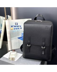LOEWE Military backpack in soft grained calfskin