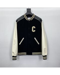 Celine classic teddy jacket in textured wool