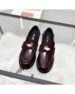 MIU MIU Leather loafers