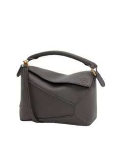 LOEWE Mini Puzzle bag in soft grained calfskin