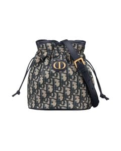 Dior 30 Montaigne Mini Bucket Bag with Drawstring