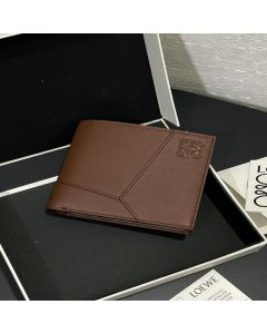 LOEWE Puzzle bifold wallet in classic calfskin