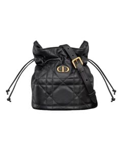 Dior Miss Caro Mini Bucket Bag with Drawstring