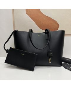 YSL Shopping Saint Laurent leather