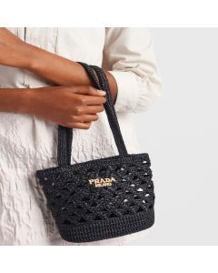 Prada Crochet tote bag