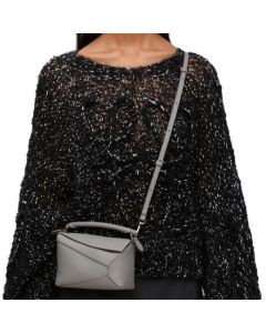 LOEWE Mini Puzzle bag in soft grained calfskin