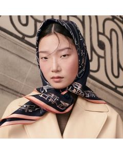 Hermès Complication Equestre scarf 90