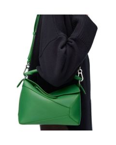 LOEWE Small Puzzle bag in soft grained calfskin
