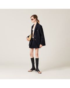 MIU MIU Single-breasted batavia jacket