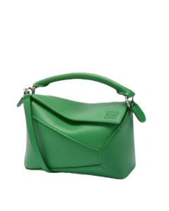 LOEWE Mini Puzzle bag in soft grained calfskin