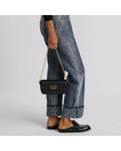 Dior 30 Montaigne Avenue East-West Double Carry Mini Bag