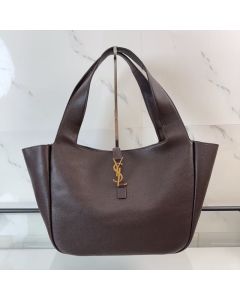 YSL LE 5 À 7 BEA in grained leather