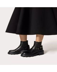 Valentino ROCKSTUD CALFSKIN BEATLE