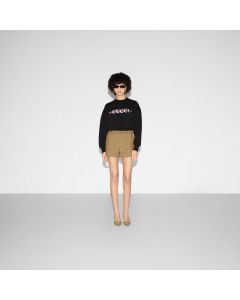 Gucci Printed cotton jersey sweatshirt