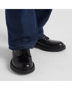 Prada Brushed leather derby shoes
