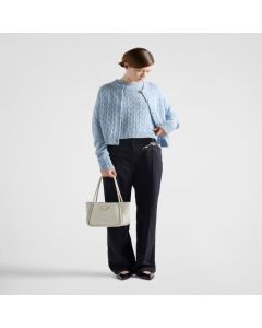 Prada Cable-knit Re-Cashmere sweater