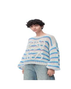 LOEWE Anagram sweater in mohair blend